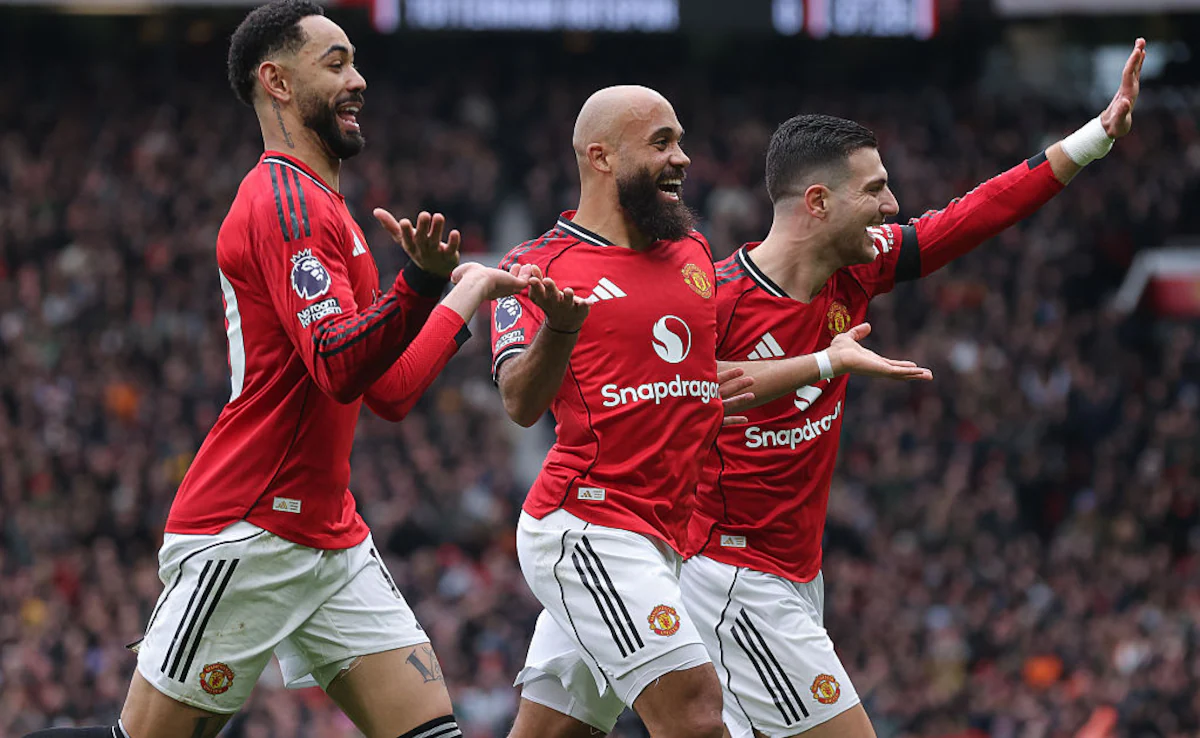 Man United 2-0 Tottenham